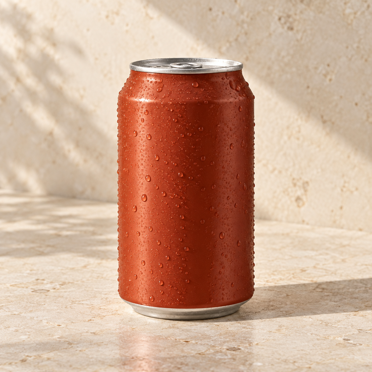 Chilled can representing the cola range