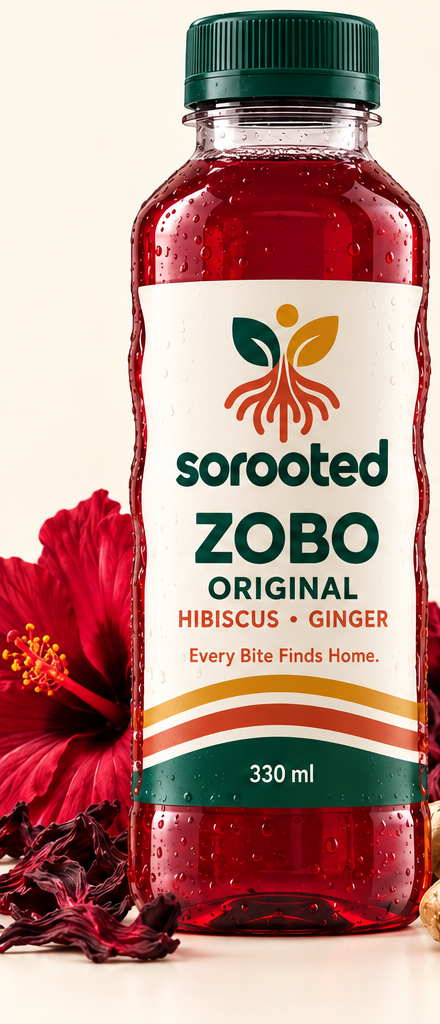Sorooted Original Hibiscus and Ginger Zobo